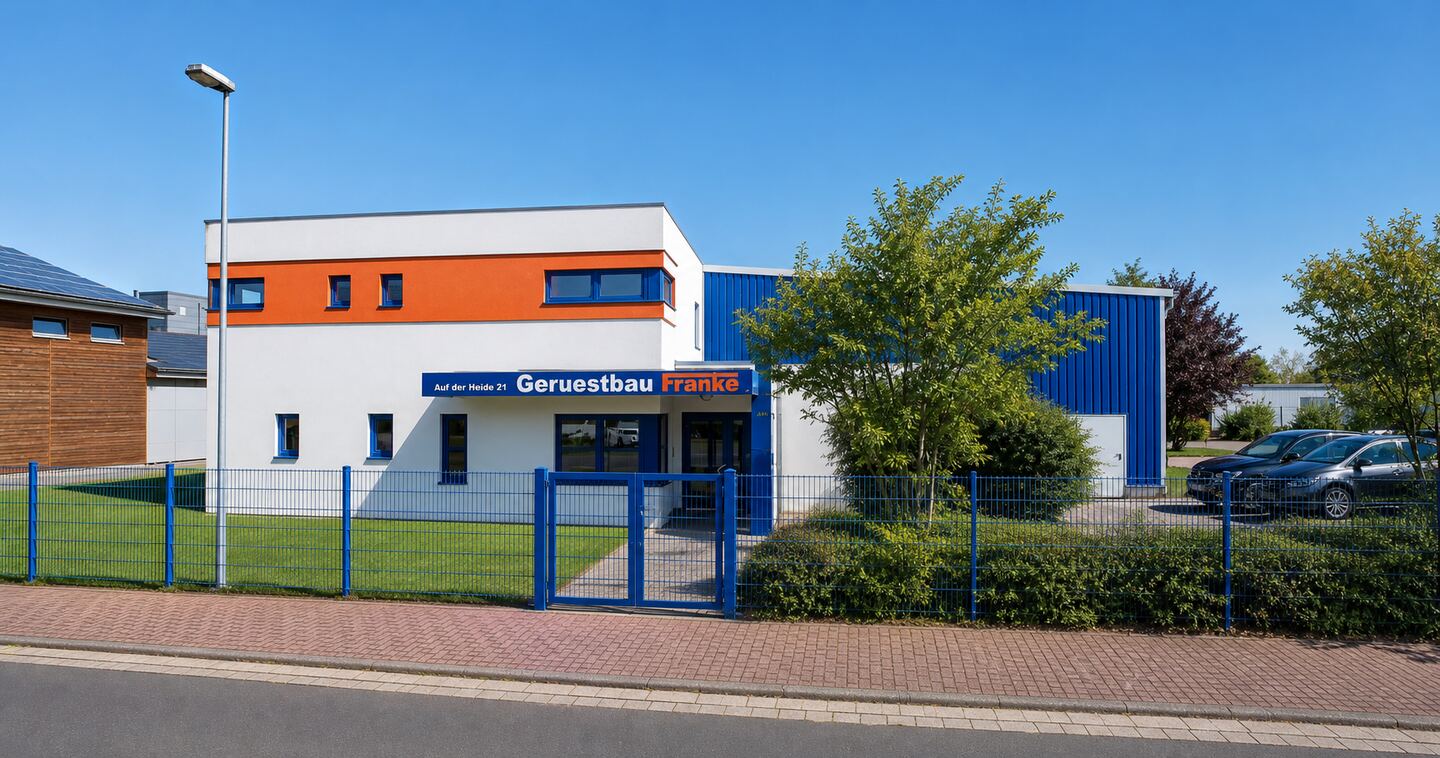 Firmensitz von Gerüstbau Franke in Dingelstädt